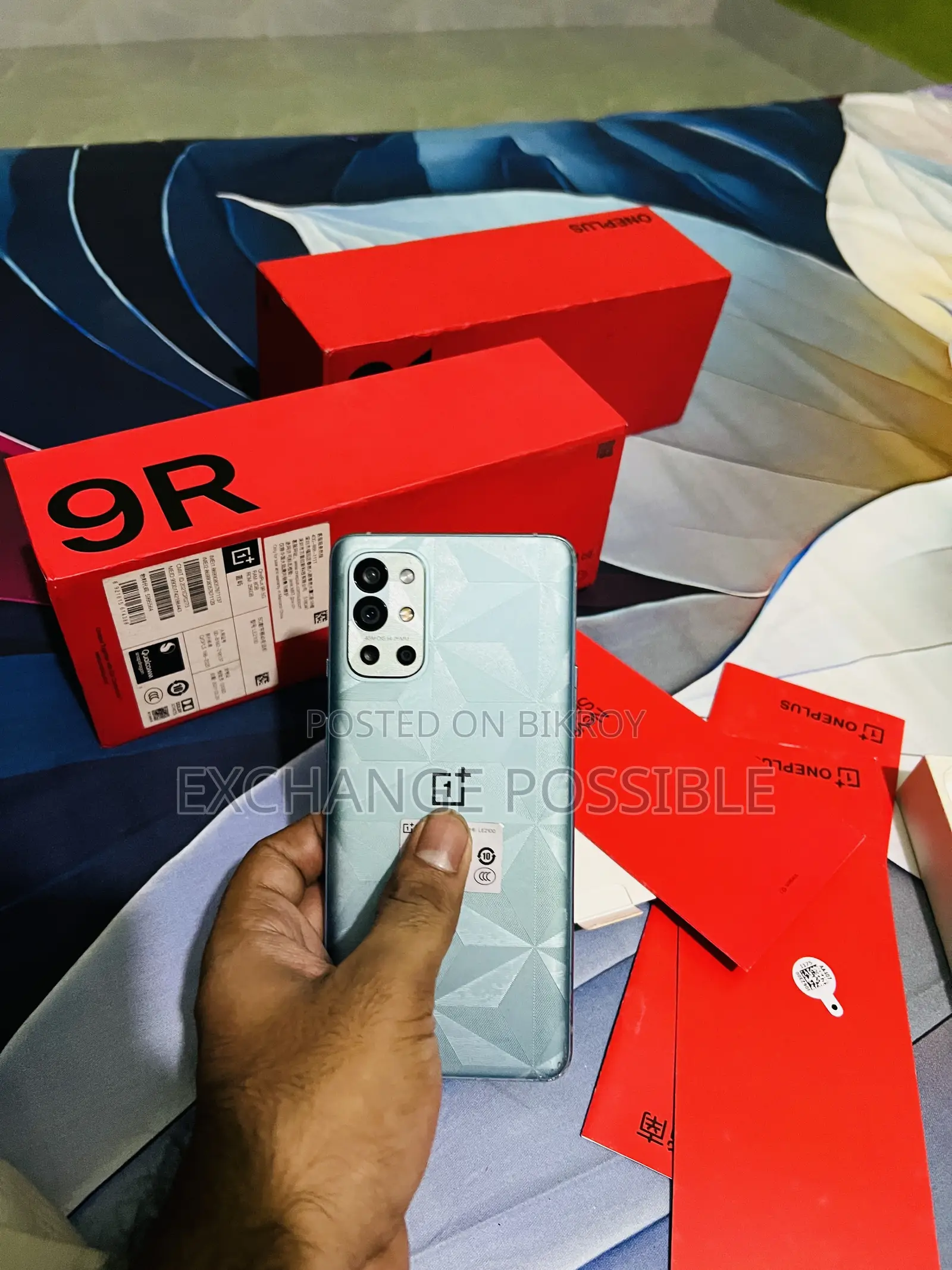 নতুন OnePlus 9R 128 জিবি ব্লু