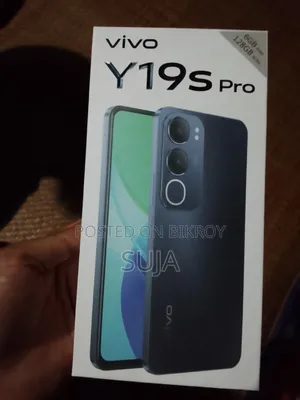 Vivo Y19s Pro 128 জিবি কালো