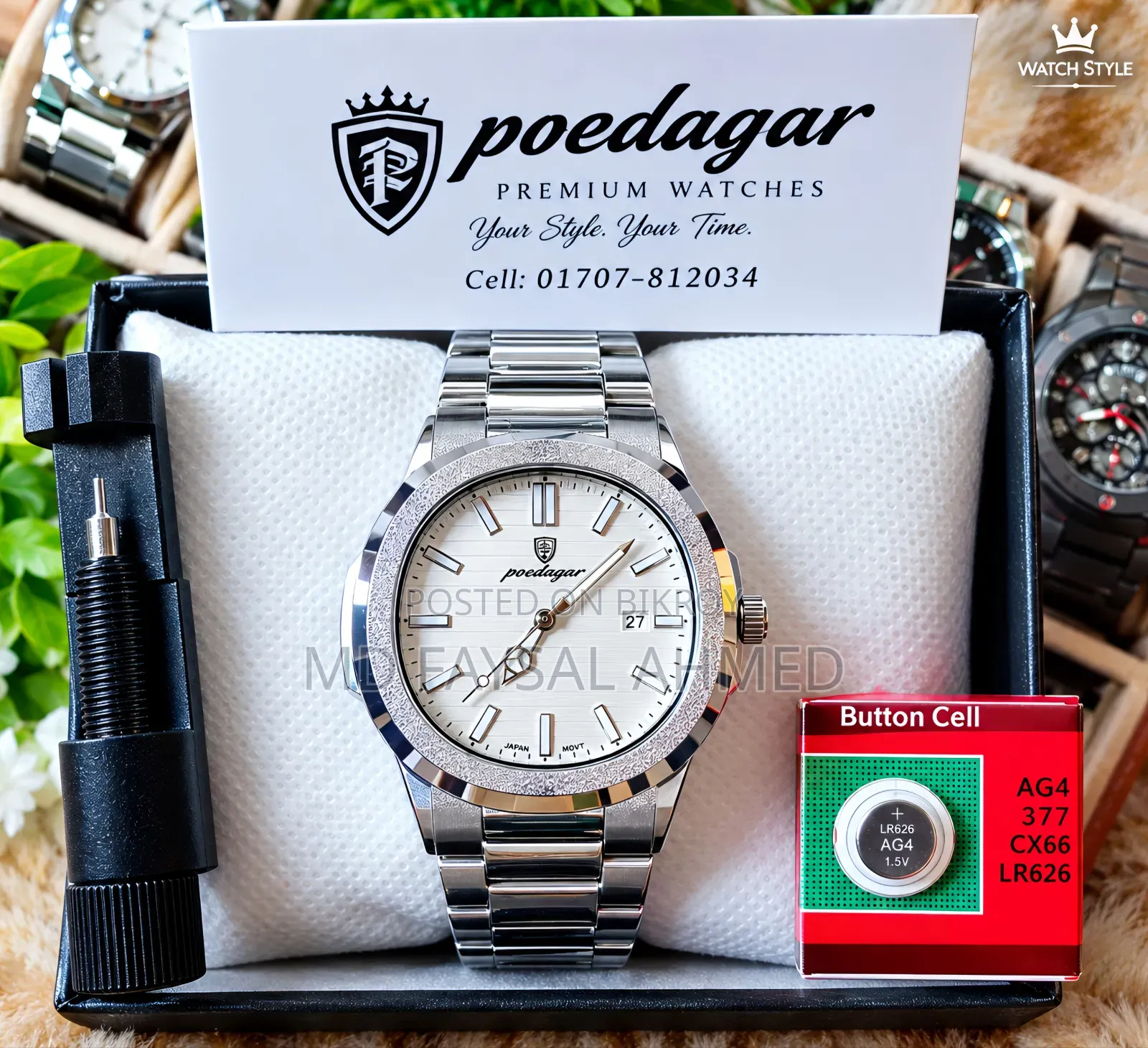 We sell 100% original watches at offer prices.