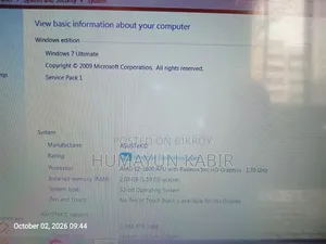 Laptop Asus X55U 2GB AMD HDD 128GB