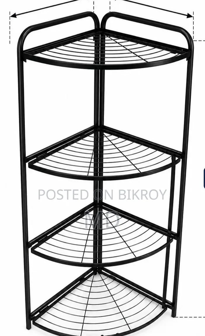 ৪ লেয়ার ফোল্ডেবল কর্নার শেলভস
