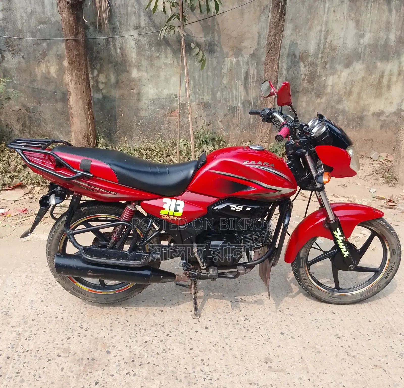 H Power Zaara-100 2018 Red
