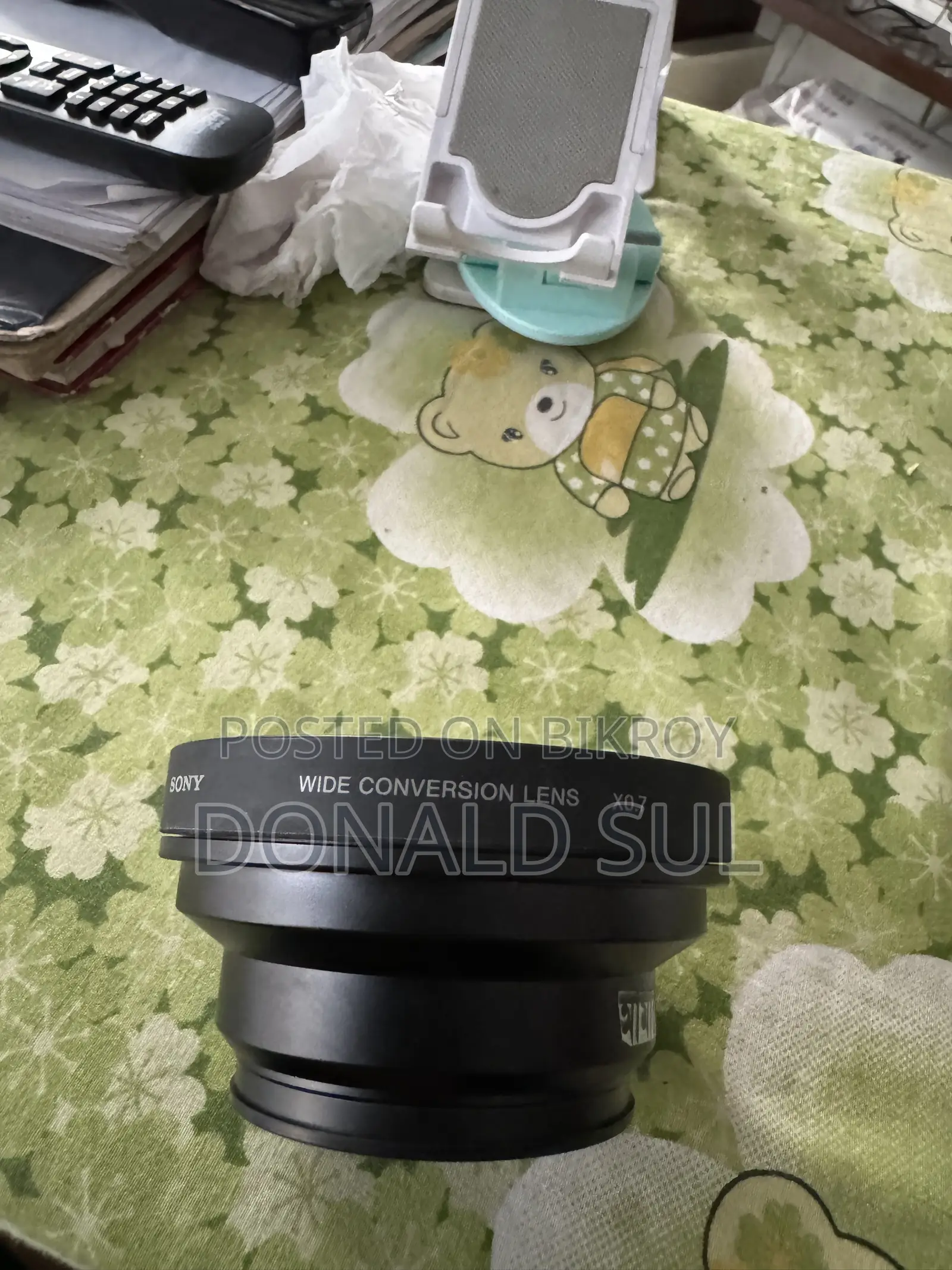 Wide Lens for TV Camera