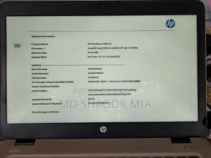 Laptop HP EliteBook 840 G3 8GB Intel Core i5 SSD 256GB