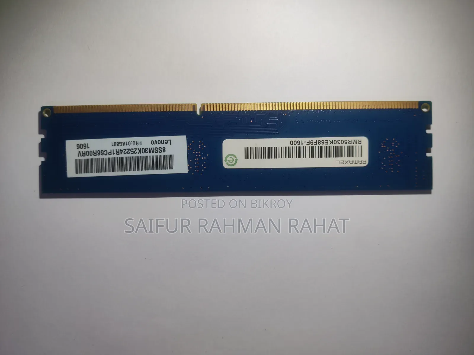 Desktop Ram DDR3 4GB