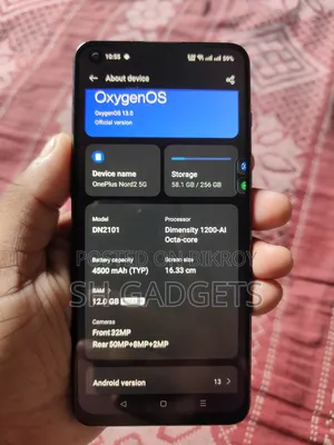 OnePlus Nord 2 5G 256 GB Gray