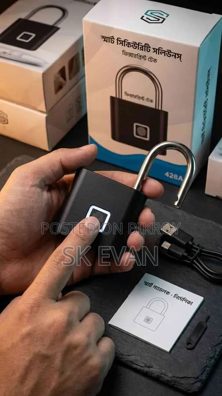 Smart Fingerprint Padlock