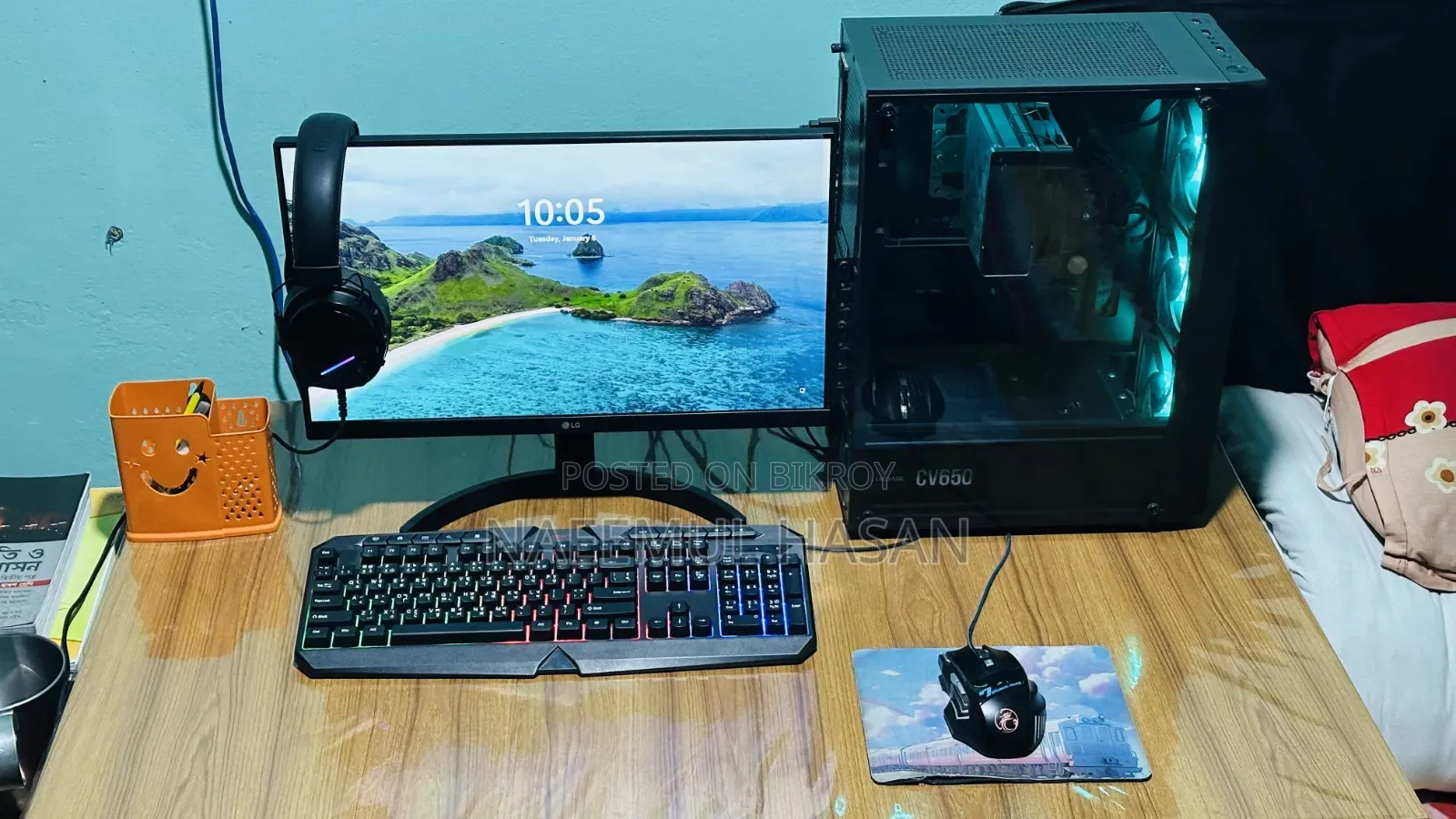 Desktop Computer Asus 16GB AMD Ryzen 7 SSD 1.5T