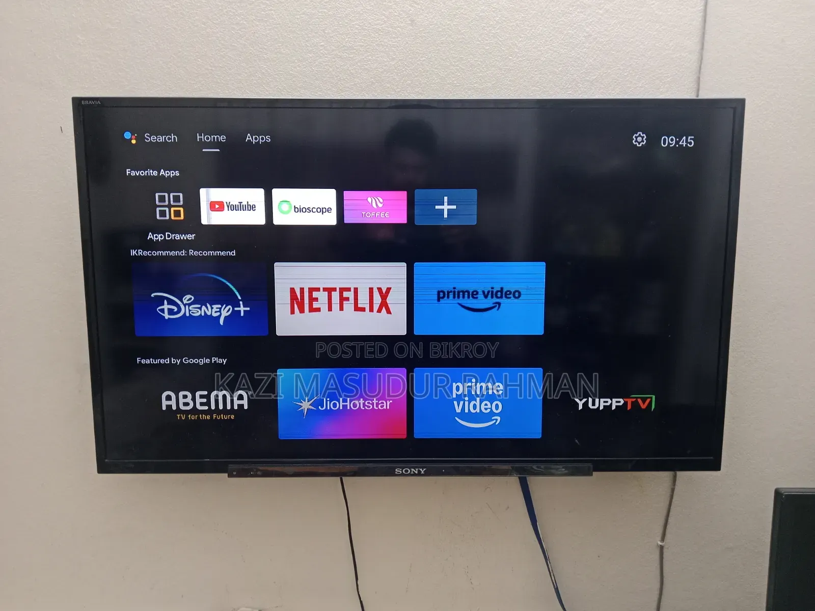 Sony BRAVIA 40" Full HD TV + TX20 Pro Android TV Box