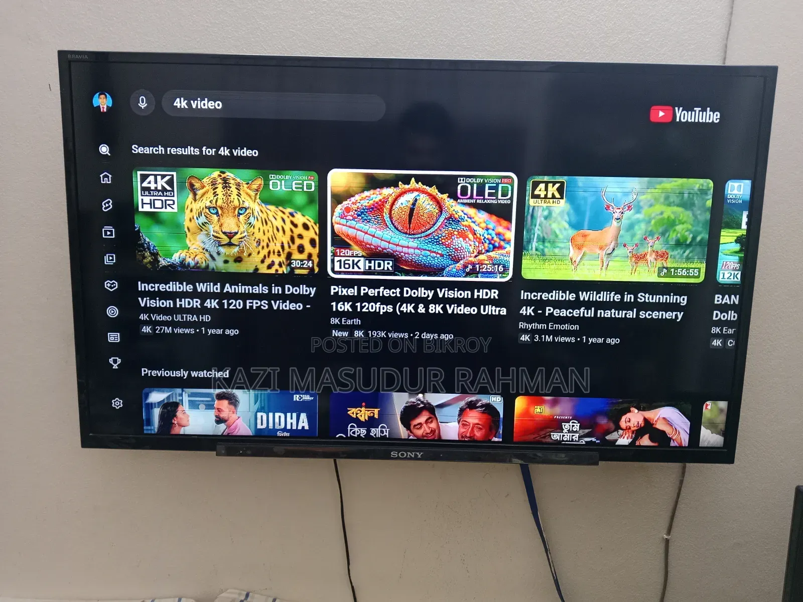 Sony BRAVIA 40" Full HD TV + TX20 Pro Android TV Box