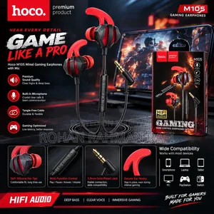 Hoco M105 Sharp Gaming Earphone