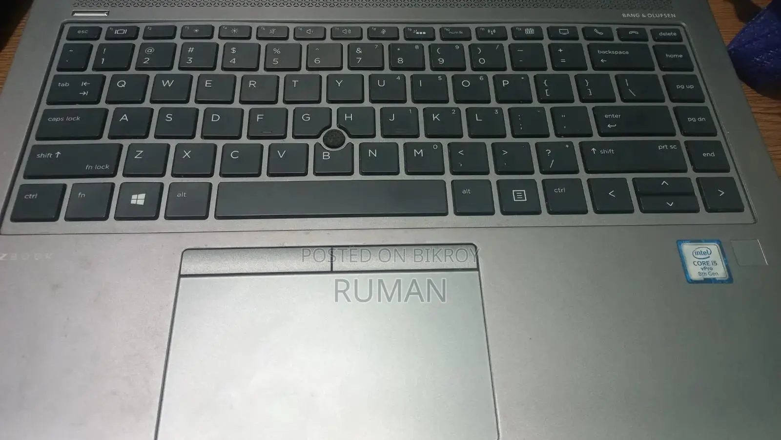 ZBook 14u G5 Laptop Original Keypad/Keyboard