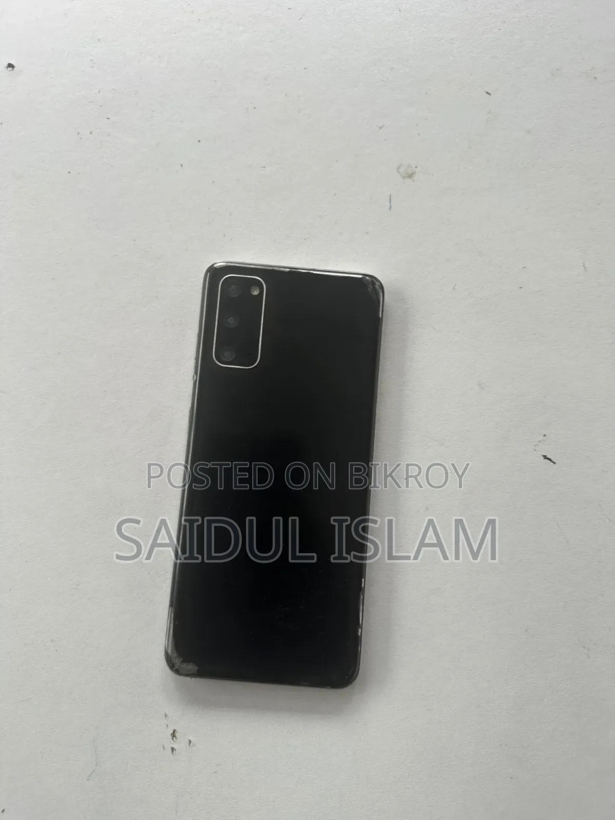স্যামসাং গ্যালাক্সি এস২০ ১২৮ জিবি কালো