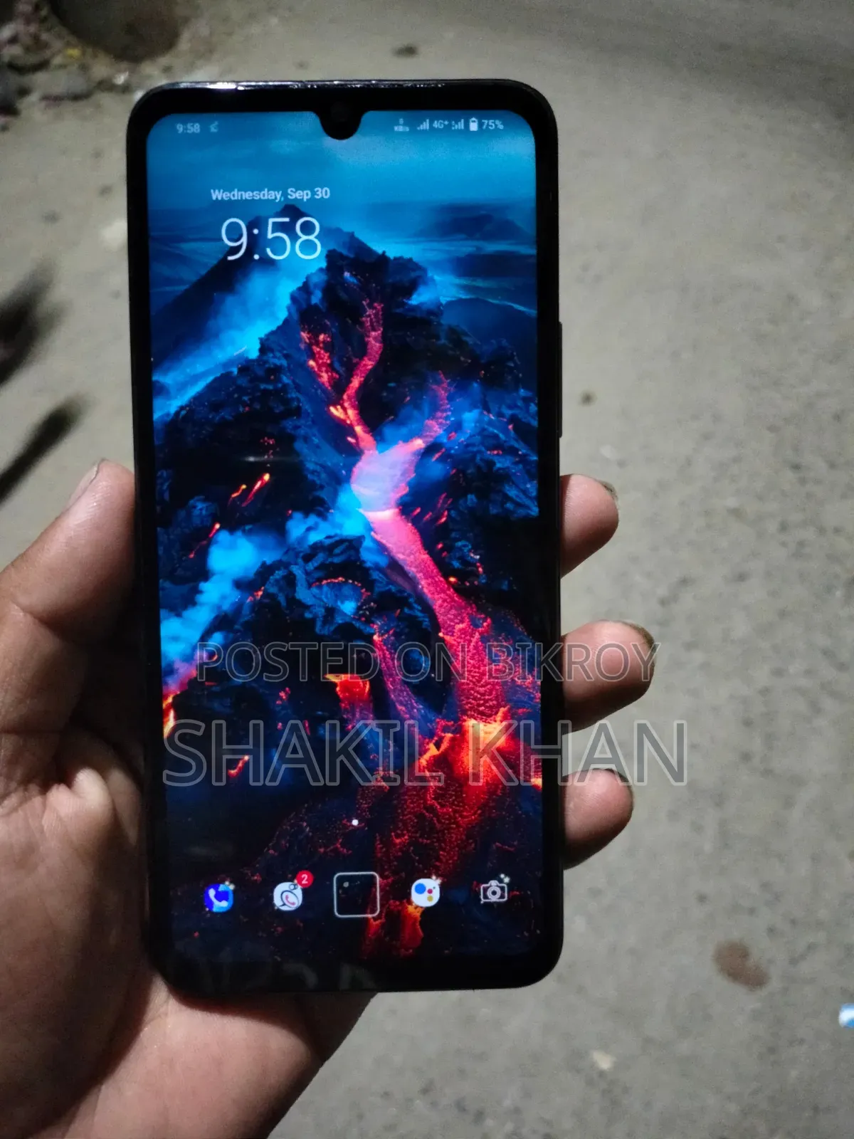 Vivo V21 128 GB Black