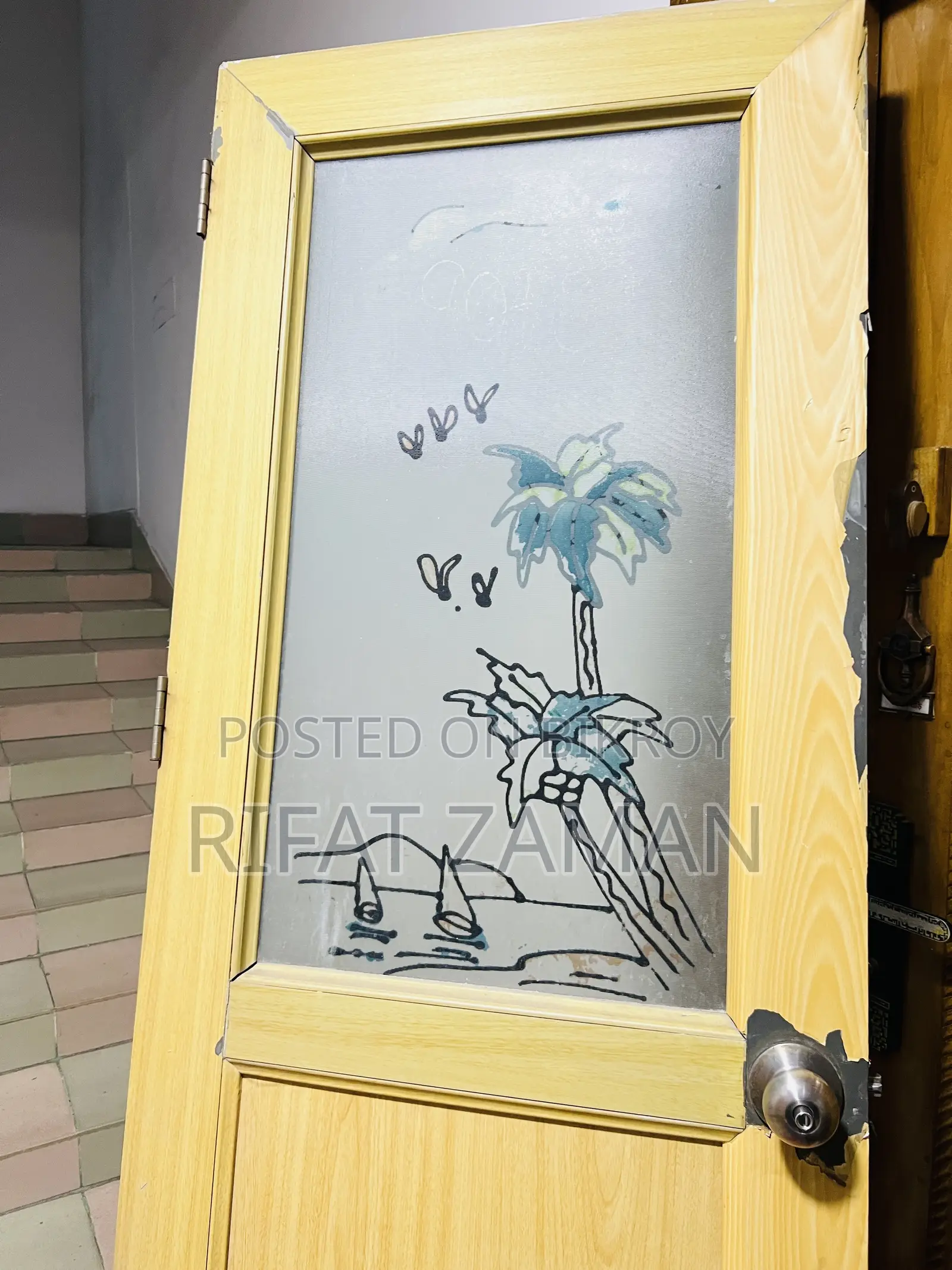 Washroom PVC Door