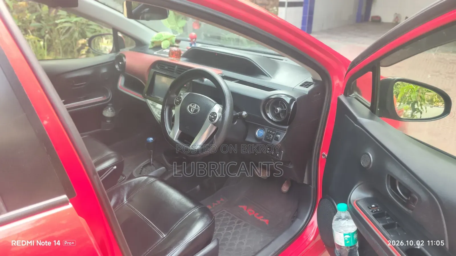 Toyota Aqua 2015 Red