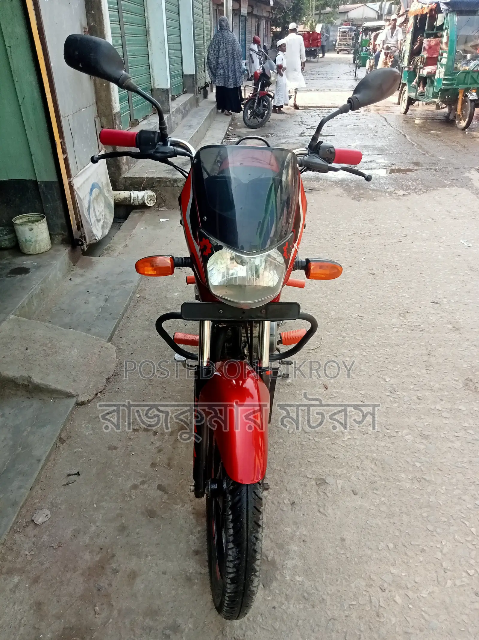 Bajaj Platina 100 2015 Red