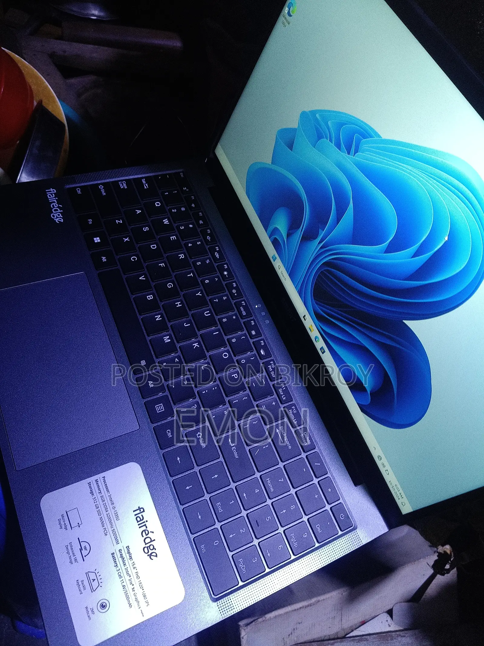 Laptop 8GB Intel Core i5 SSD 512GB