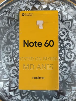 রিয়েলমি নোট ৬০ ১২৮ জিবি ব্ল্যাক