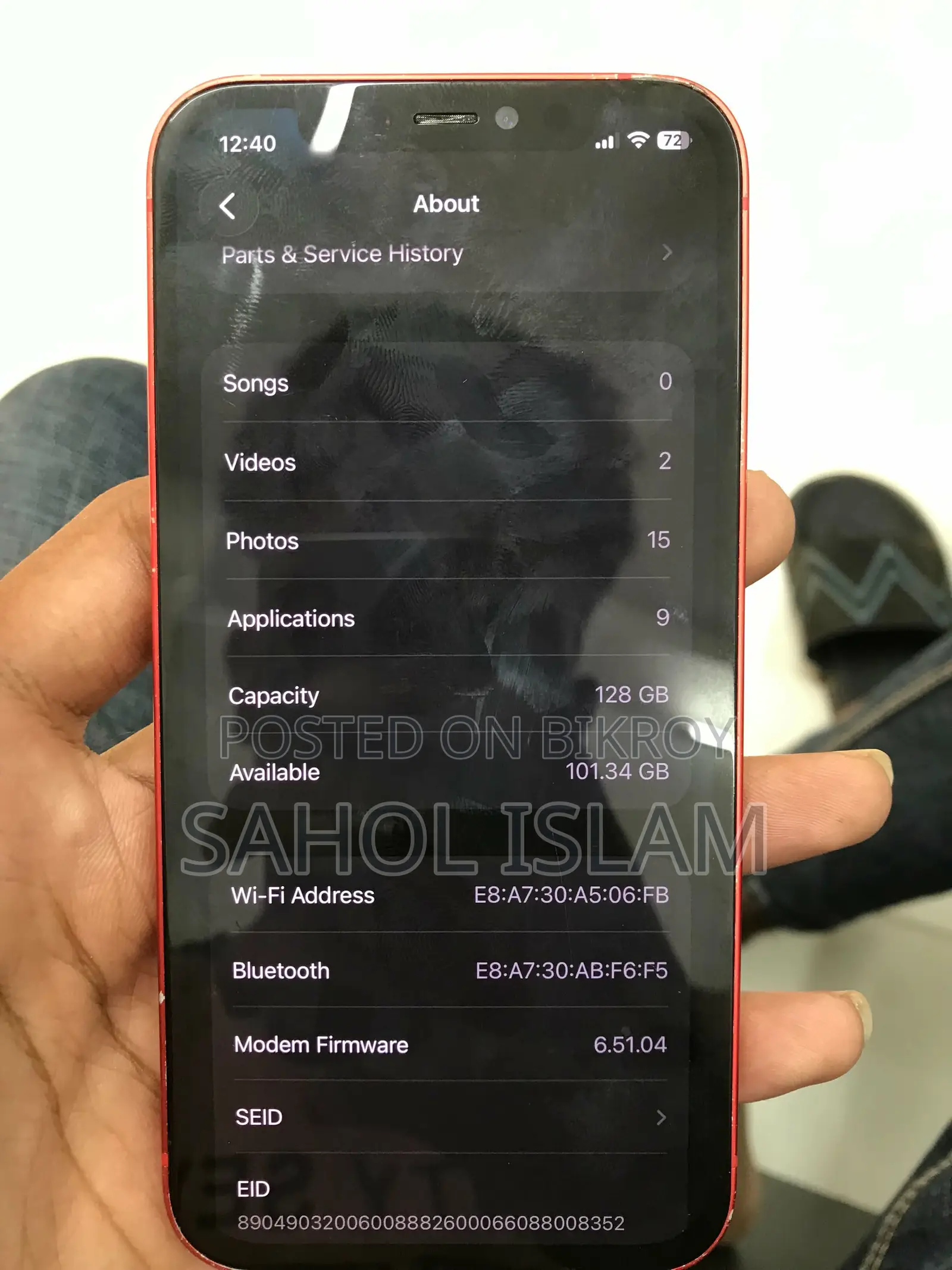 Apple iPhone 12 128 GB Red