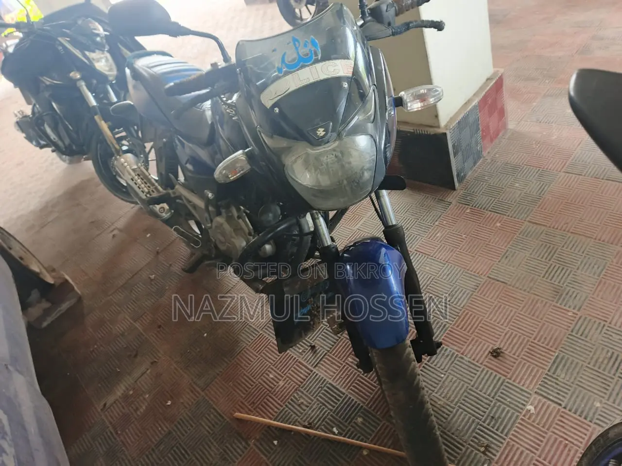 বাজাজ পালসার ১৫০ ২০১২ নীল
