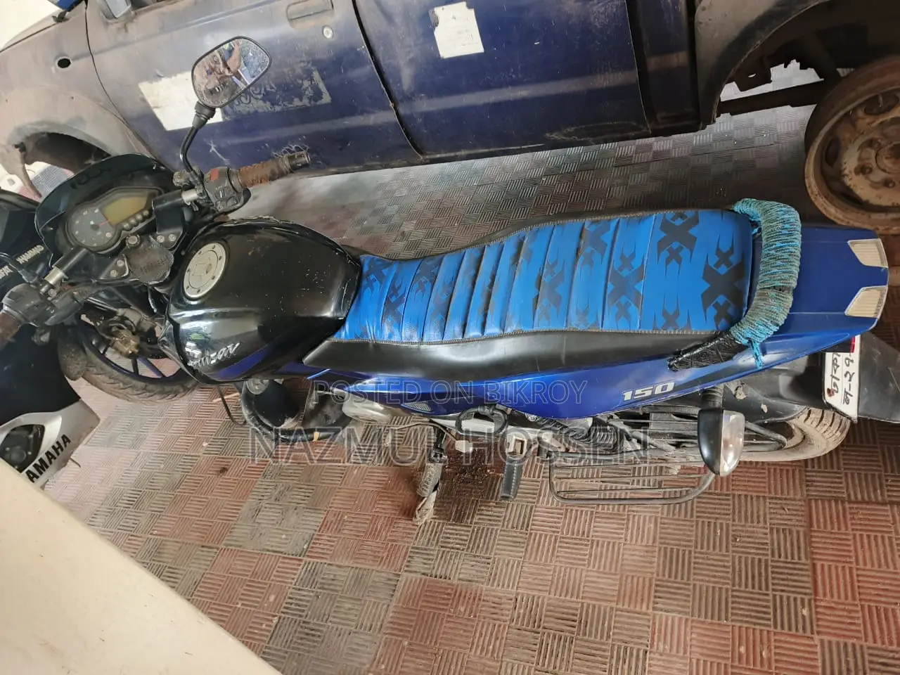 বাজাজ পালসার ১৫০ ২০১২ নীল
