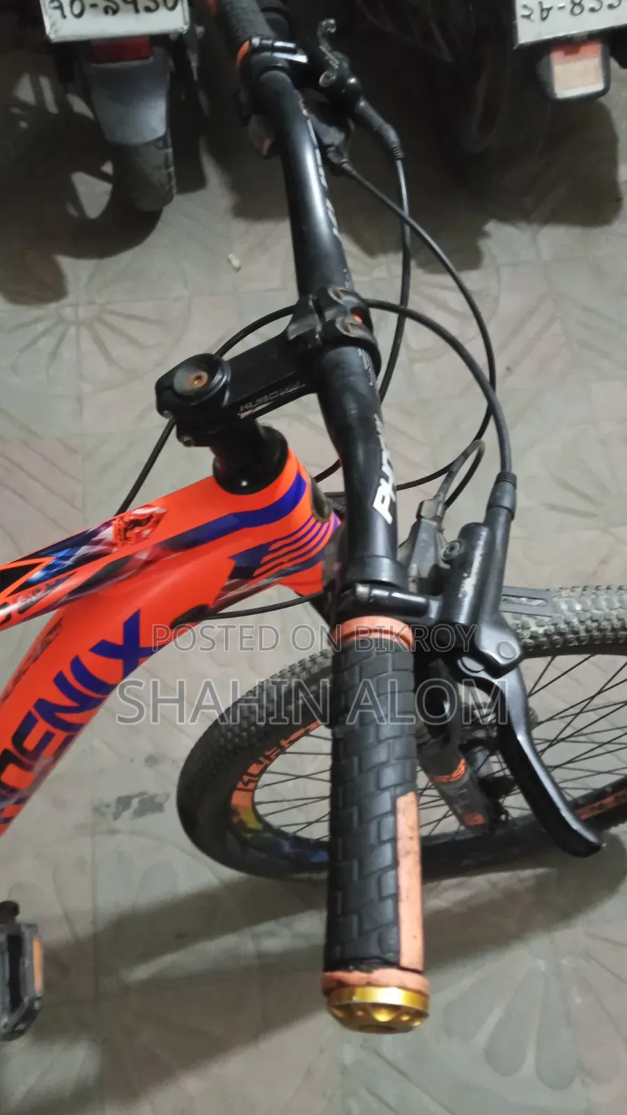 Bicycle Oil Brake. Absolutely fresh. Completely new. Hardly used