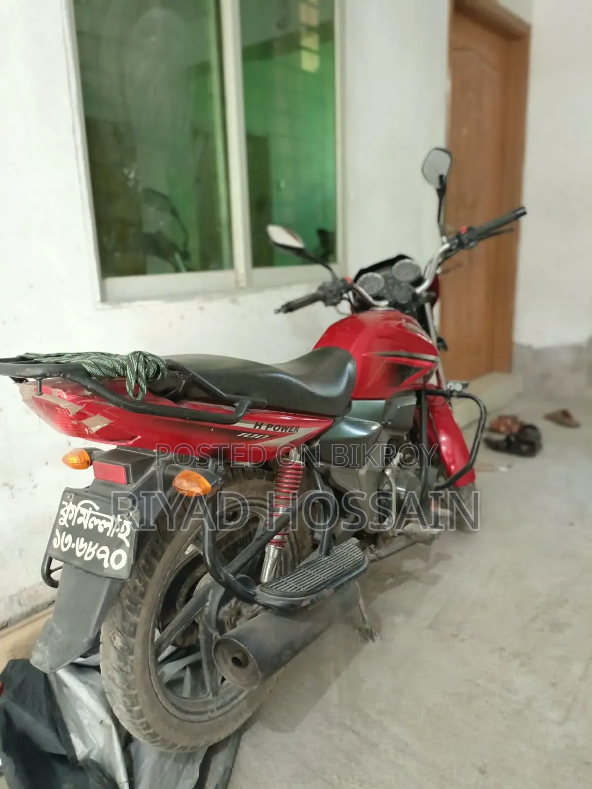 H Power Zaara-100 2018 Red