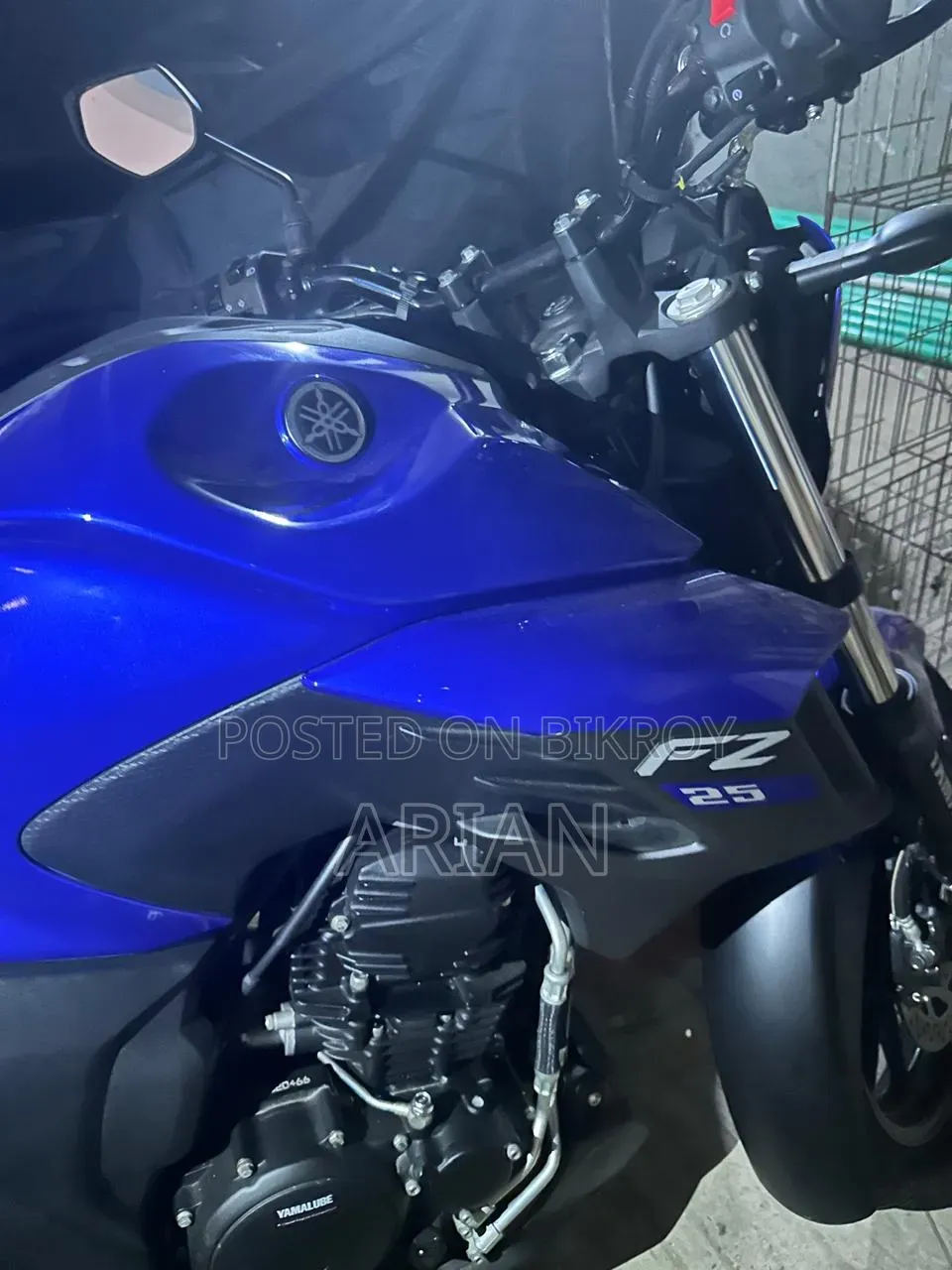New Yamaha FZ 2026 Blue