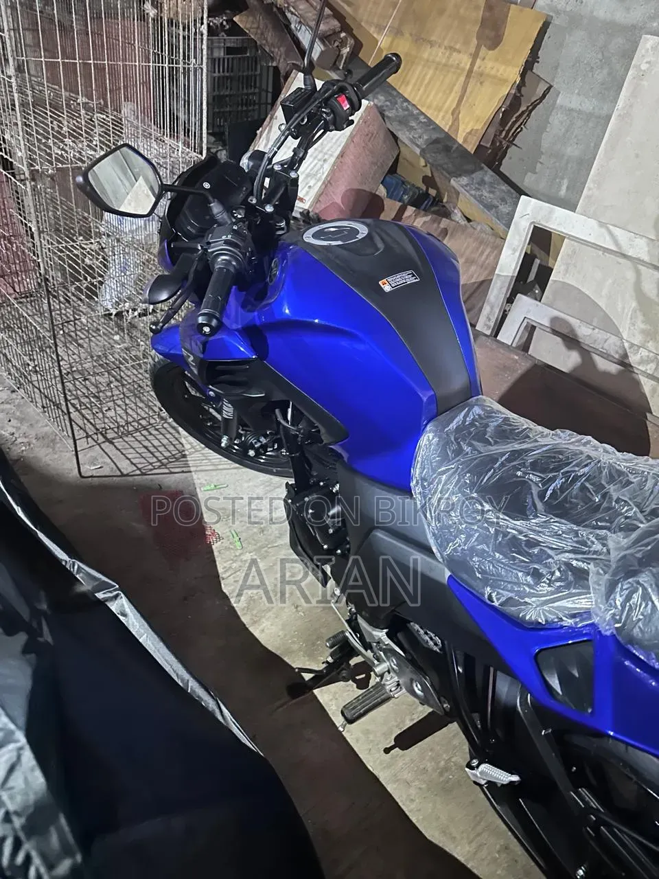 New Yamaha FZ 2026 Blue