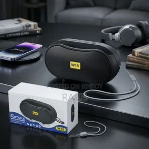 Mini W15 Portable Super Bass Speaker and 800mAh Battery