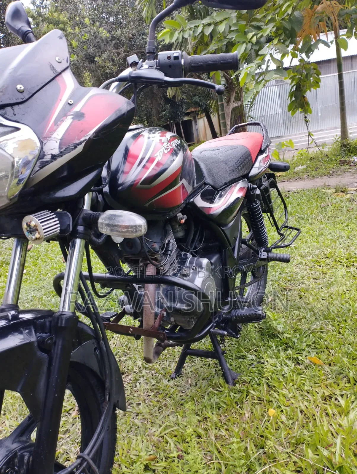 Bajaj Discover 100 2014 Red