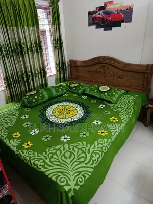 ৬/৭ ফিট কিং সাইজ খাট (সেগুন কাঠ)