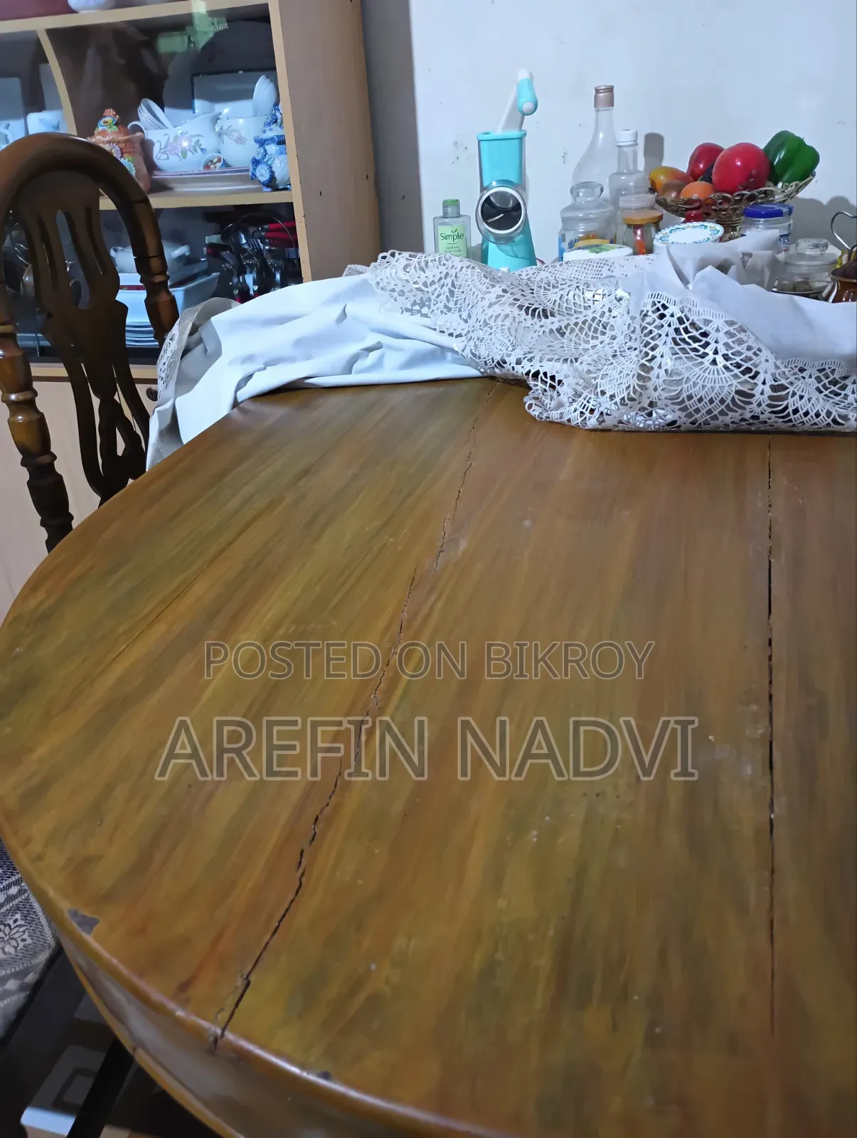 ডাইনিং টেবিল (৪ চেয়ার)