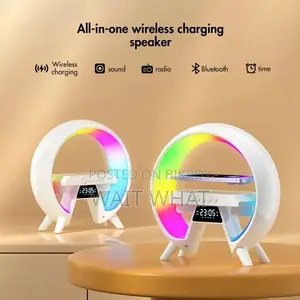 Led Wireless Charging Speaker Light