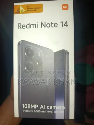 শাওমি রেডমি নোট ১৪ ফোরজি ২৫৬ জিবি