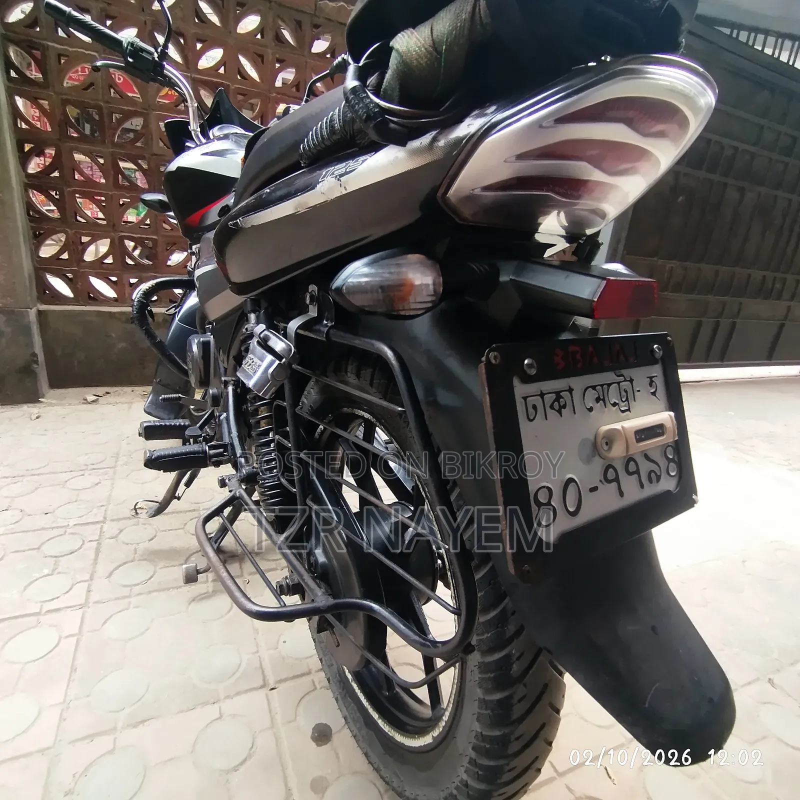 Bajaj Discover 125 2020 Black