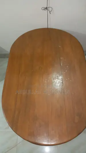 সেগুন কাঠের ডাইনিং টেবিল বিক্রি হবে