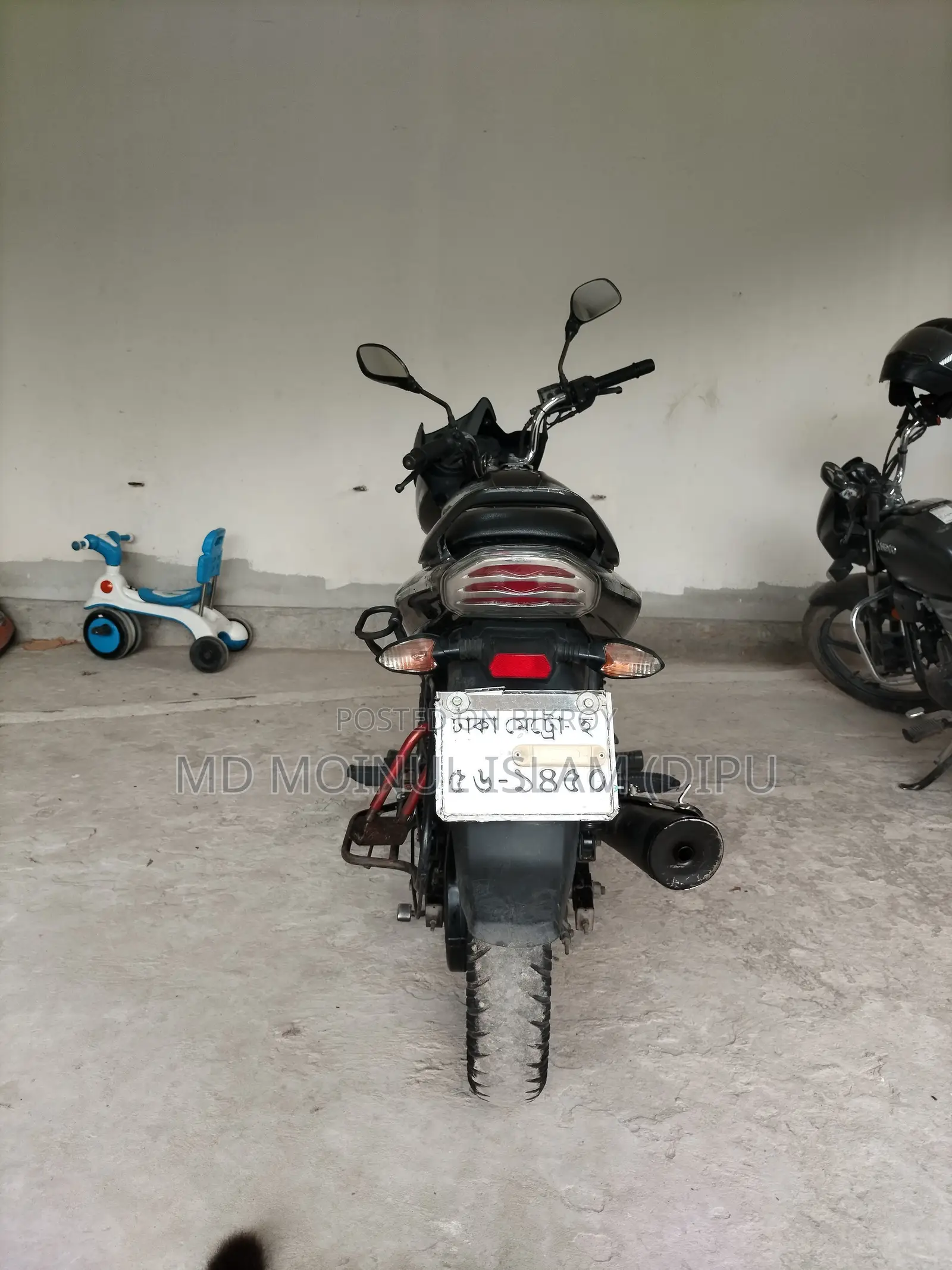Bajaj Discover 125 2018 Black