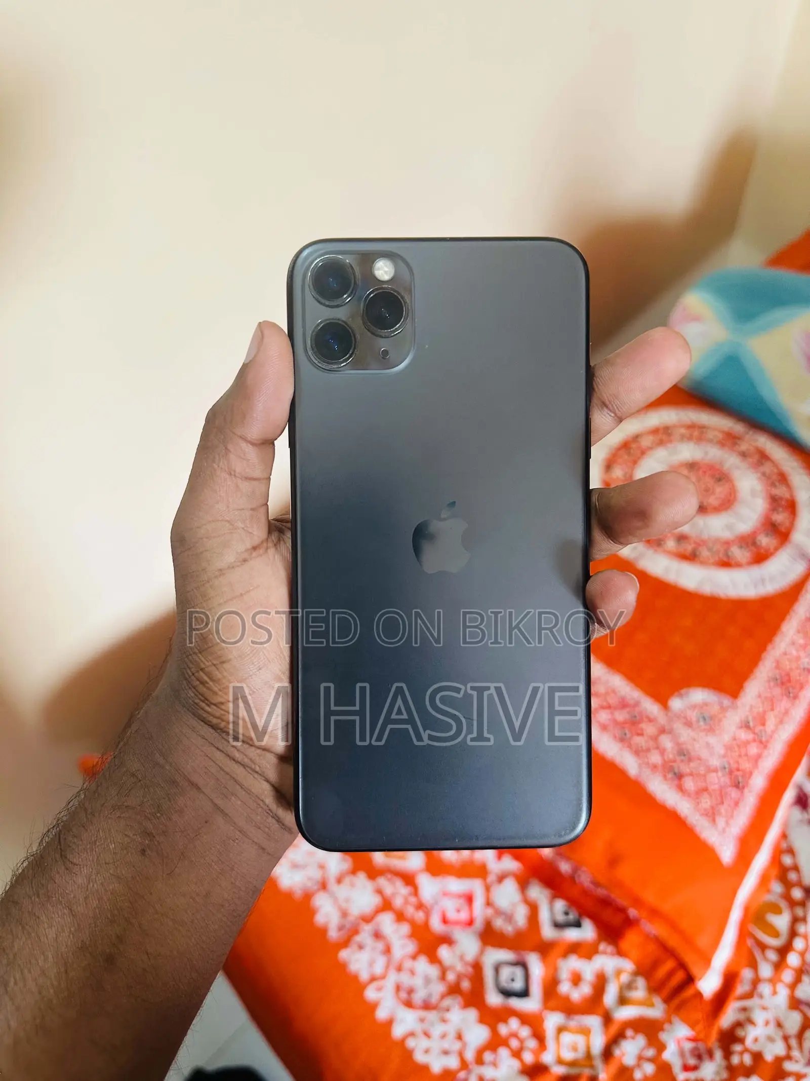 অ্যাপল আইফোন ১১ প্রো ম্যাক্স ২৫৬ জিবি কালো