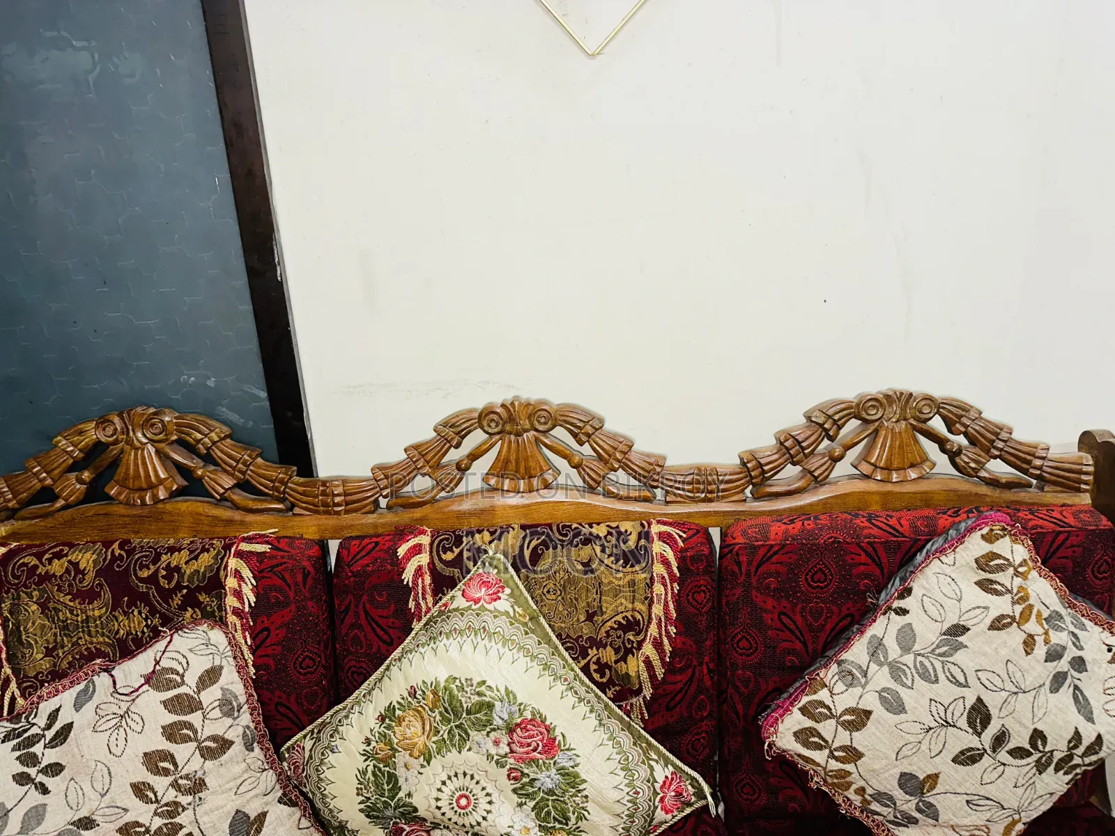 Burmese Teak 3& 1,1 Sofa Set Tea Table 1 Large Table