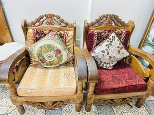 Burmese Teak 3& 1,1 Sofa Set Tea Table 1 Large Table