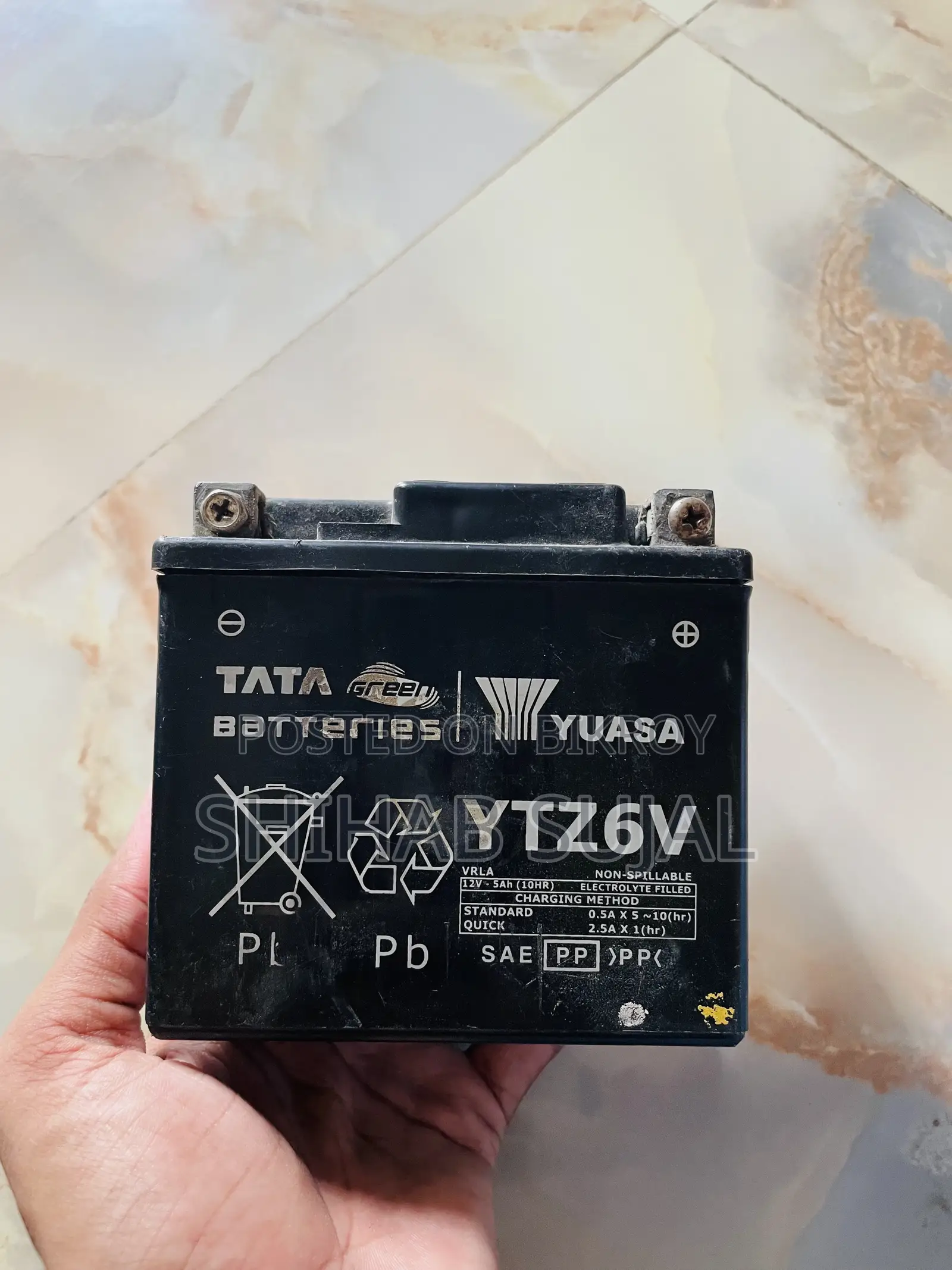 Hornet Bike Battery 5 Ah