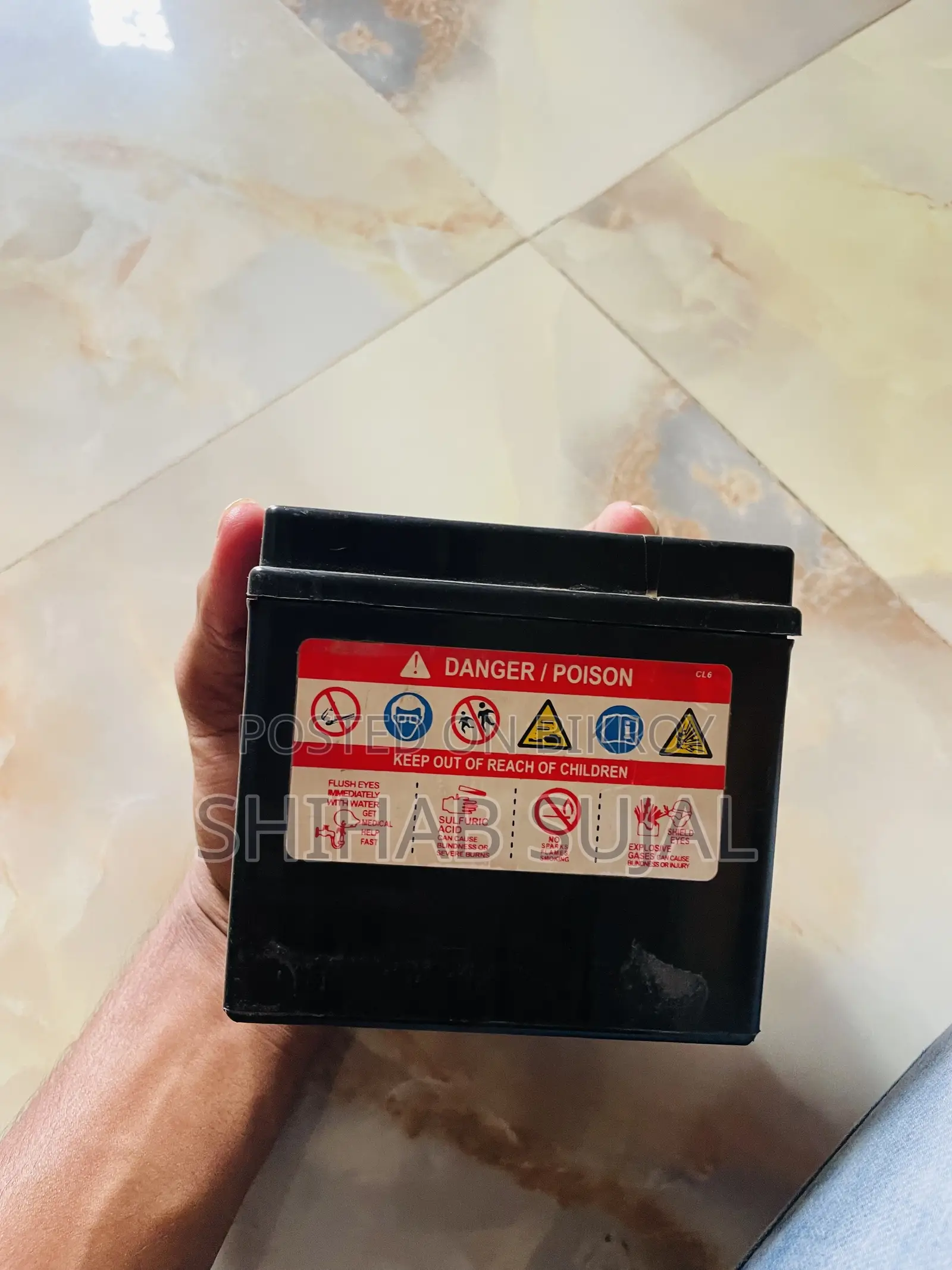 Hornet Bike Battery 5 Ah