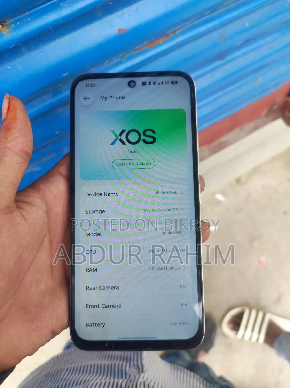 New Infinix Smart 20 64 GB White