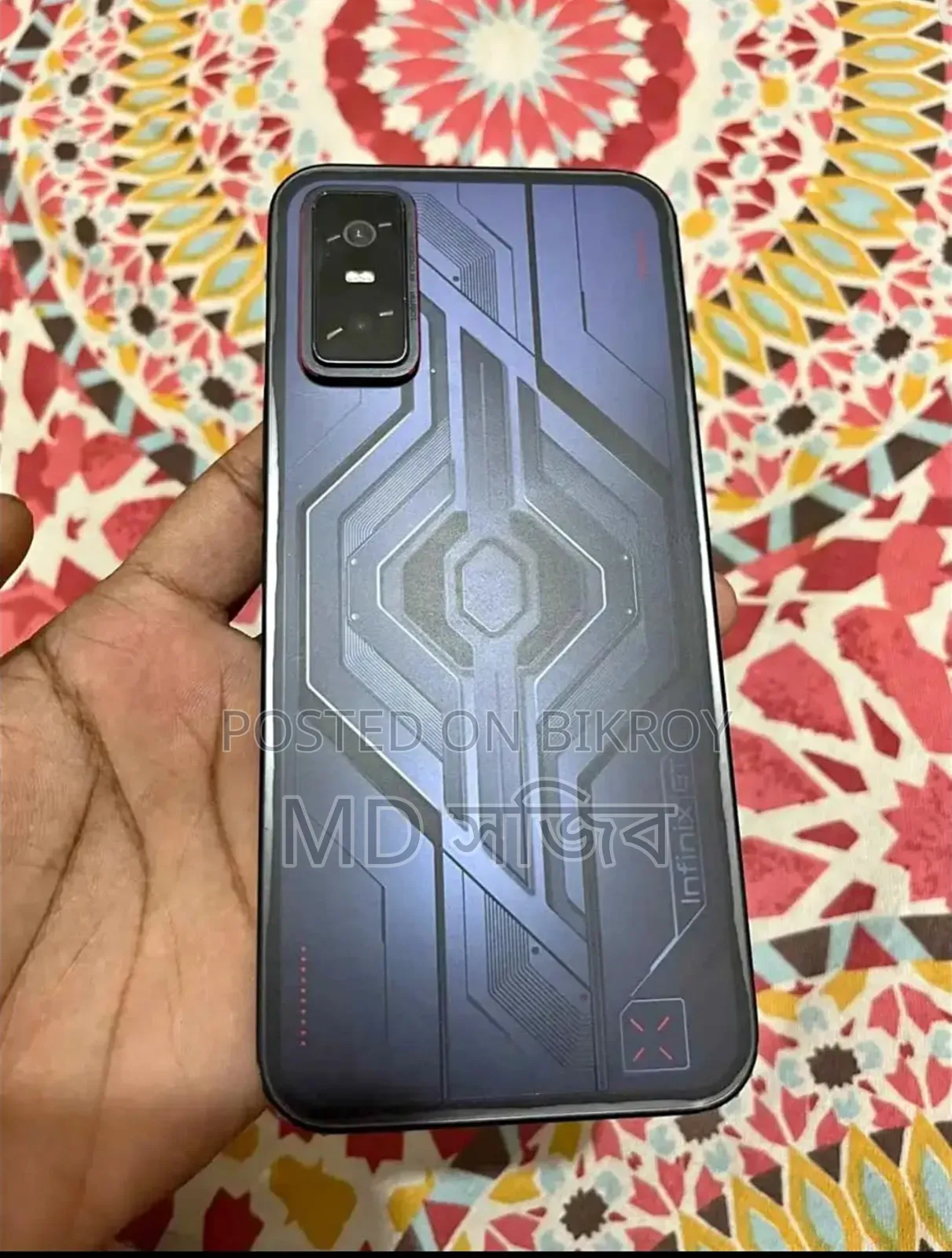 ইনফিনিক্স জিটি ৩০ প্রো ২৫৬ জিবি কালো
