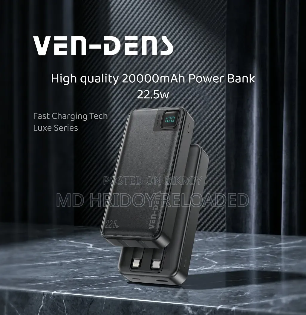 Power Bank 20000 Mah (Fast Charge)