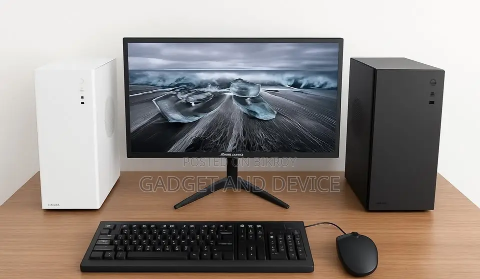 নিউ ডেস্কটপ কম্পিউটার 8GB ইন্টেল কোর i5 এসএসডি 128GB