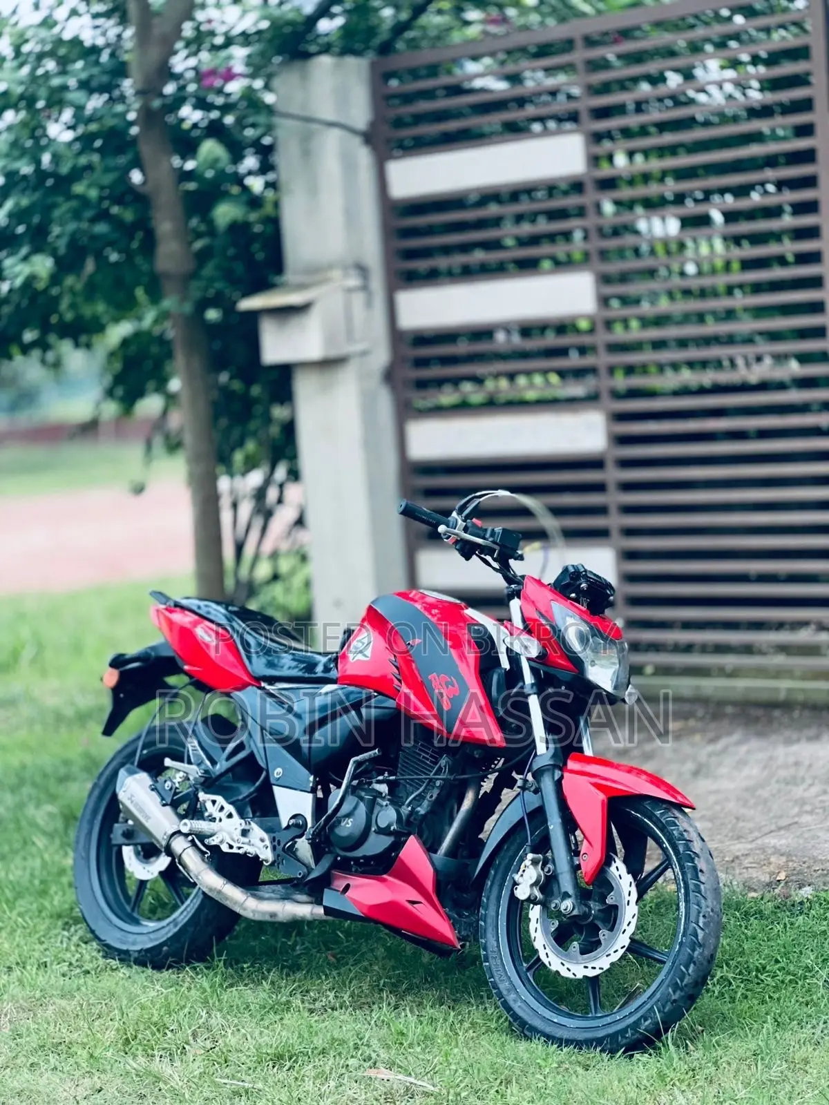 TVS Apache 160 4V 2018 Red