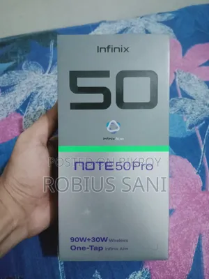 ইনফিনিক্স নোট ৫০ প্রো ২৫৬ জিবি কালো